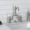 Kingston Brass Bridge Bathroom Faucet with Brass Pop-Up, Brushed Nickel KS7978PX - alternate 2